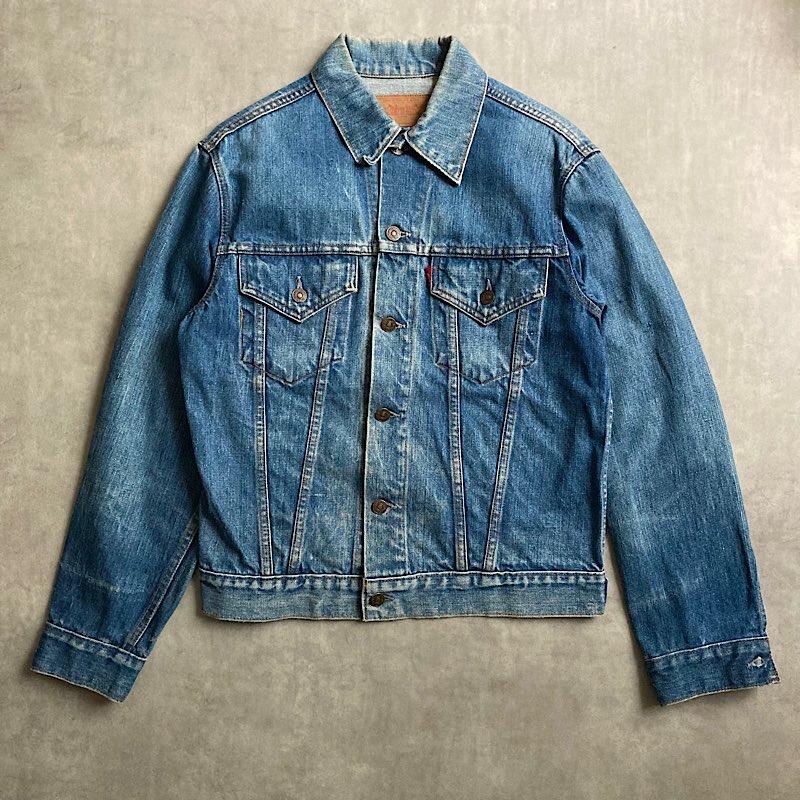 60~70's Levi's 70505-0217 Big E Denim Trucker Jacket Far East