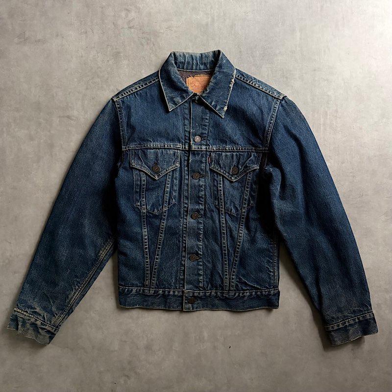 60's Levi's 559XX Blanket Lined Denim Trucker Jacket Made in USA
