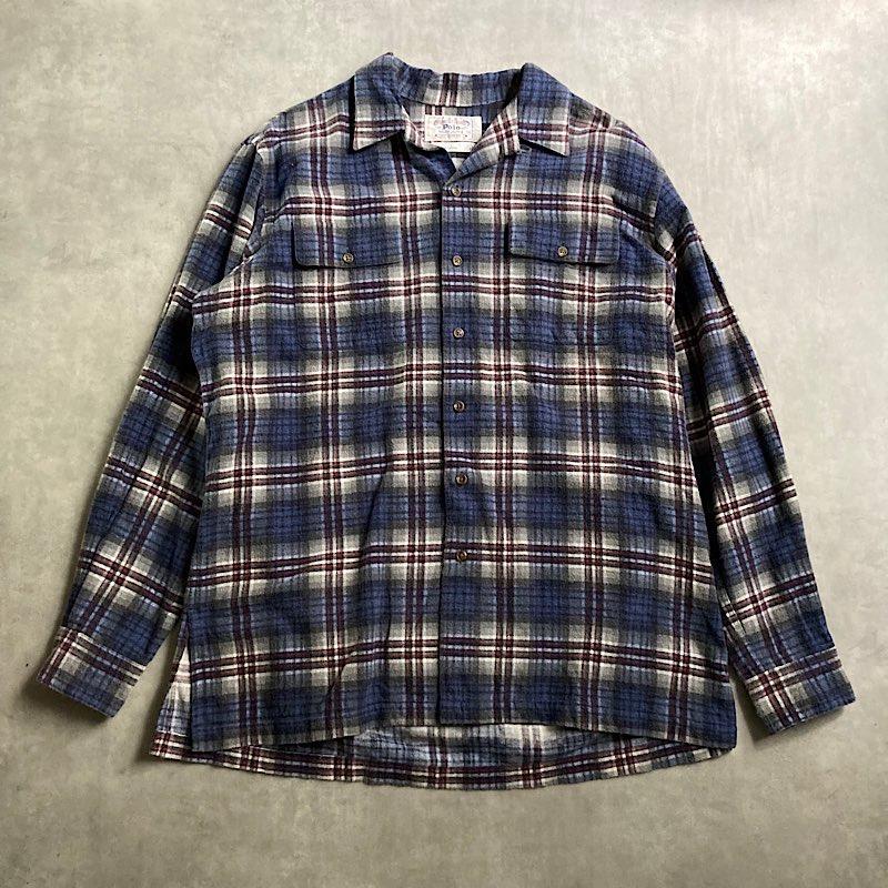 Polo by Ralph Lauren オンブレ オープンカラーシャツ POLO by Ralph Lauren L/S シャツ オンブレチェック Size S ラル