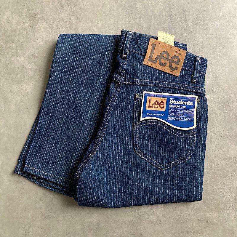 90's Lee 560-3143 Dead Stock Striped Denim Pants MADE IN USA 90