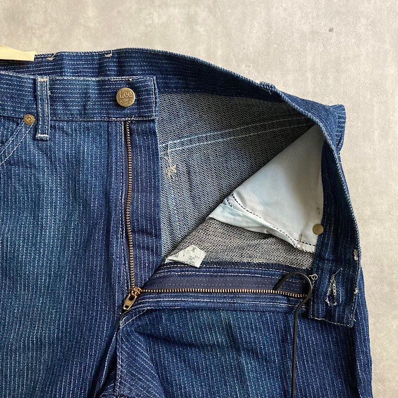 90's Lee 560-3143 Dead Stock Striped Denim Pants MADE IN USA 90