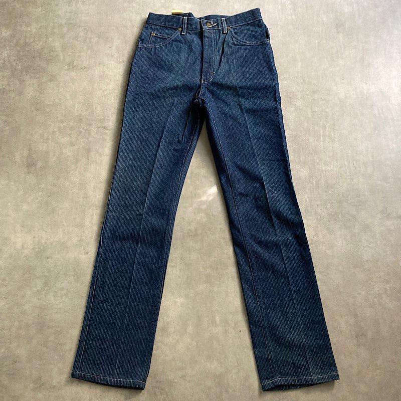 90's Lee 560-3143 Dead Stock Striped Denim Pants MADE IN USA 90