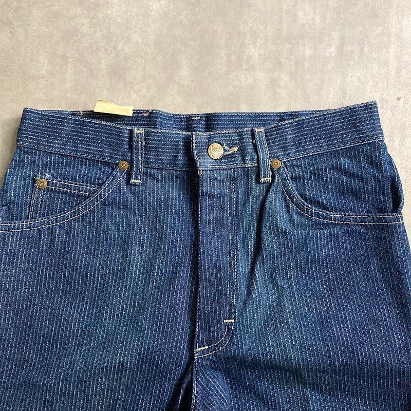 90's Lee 560-3143 Dead Stock Striped Denim Pants MADE IN USA 90