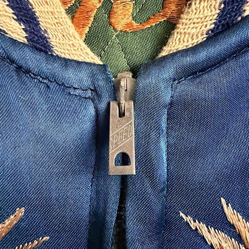 60年代　70年代　　スーベニア　沖縄　龍刺繍　三味線 50s～60s OKINAWA SOUVENIR SHIRT JKT 沖縄 スーベニア シャツ