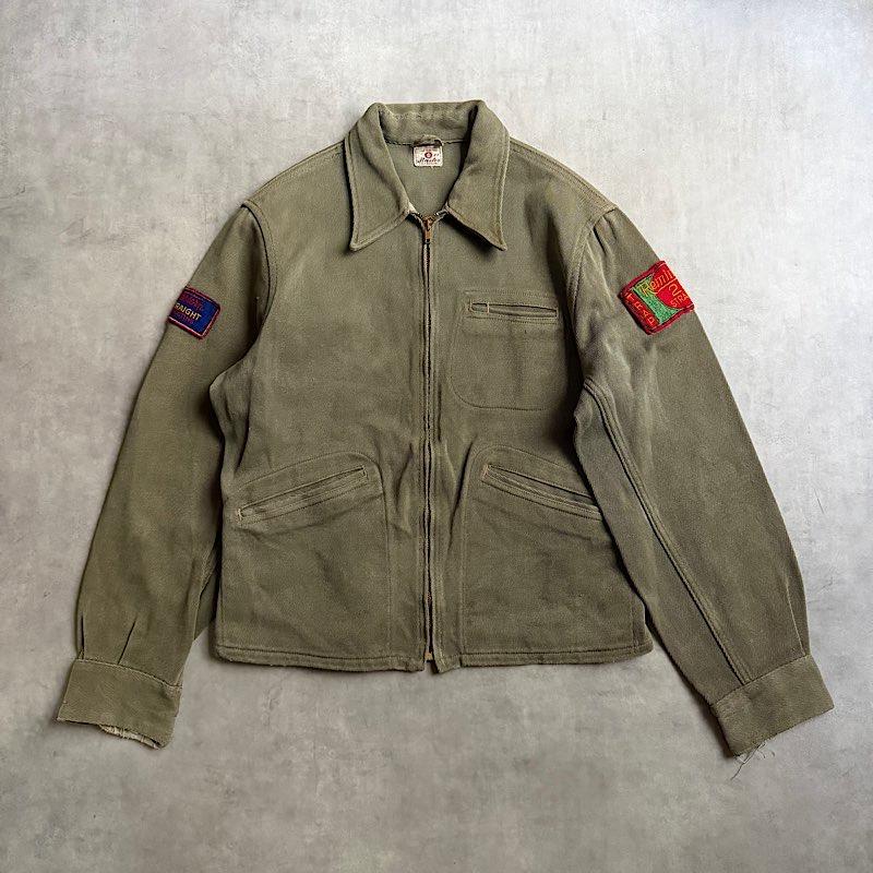 50's MASTER Stitch Embroidered Jacket 50年代 マスター 刺繍