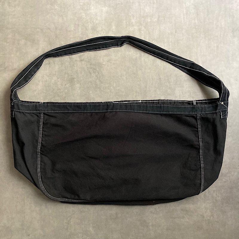 60's SOLID BLACK News Paper Bag 60年代 無地ブラック ニュース