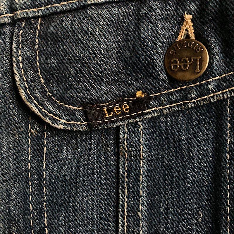 50's Lee 101-J REDTAG Denimjacket 38Reg 50年代 リー 赤タグ デニム