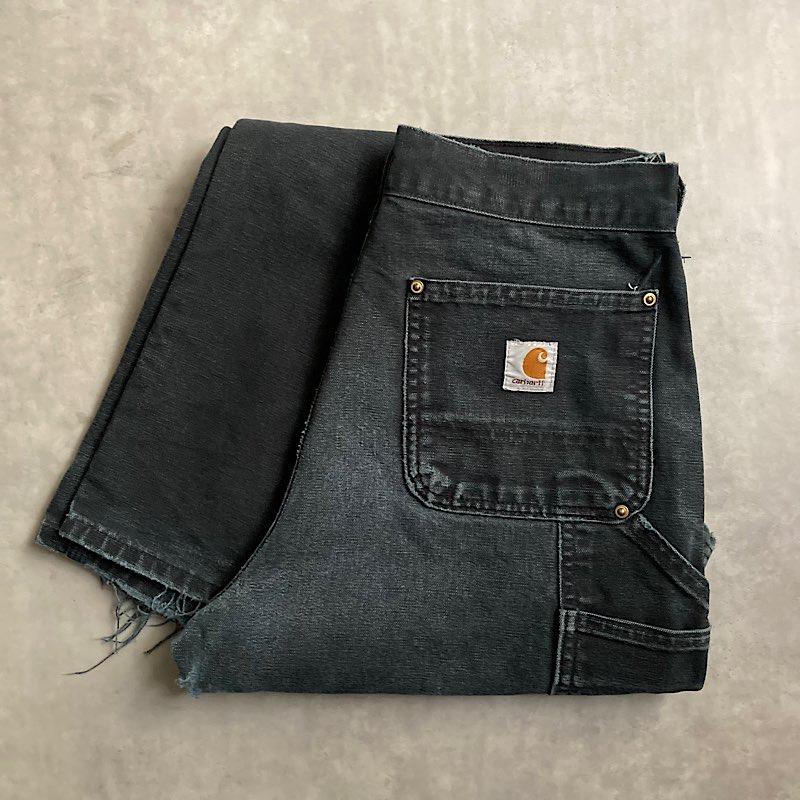 Carhartt Double Knee Duck Pants Made in USA BLK カーハート