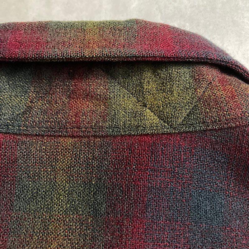 60's PENDLETON Ombre Check Wool Shirt 60年代 ペンドルトン オンブレ