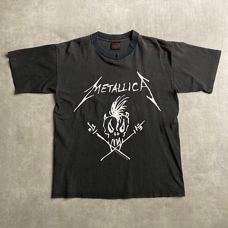 90's METALLICA NOWHERE ELSE TO ROAM EUROPE'93 TOUR T-Shirts BLACK