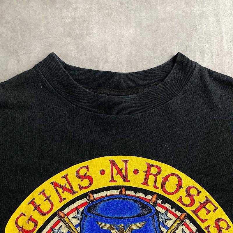 90's GUNS'N ROSES CIVIL WAR GETIN THE RING TOUR 91-92 T-ST BLACK/L