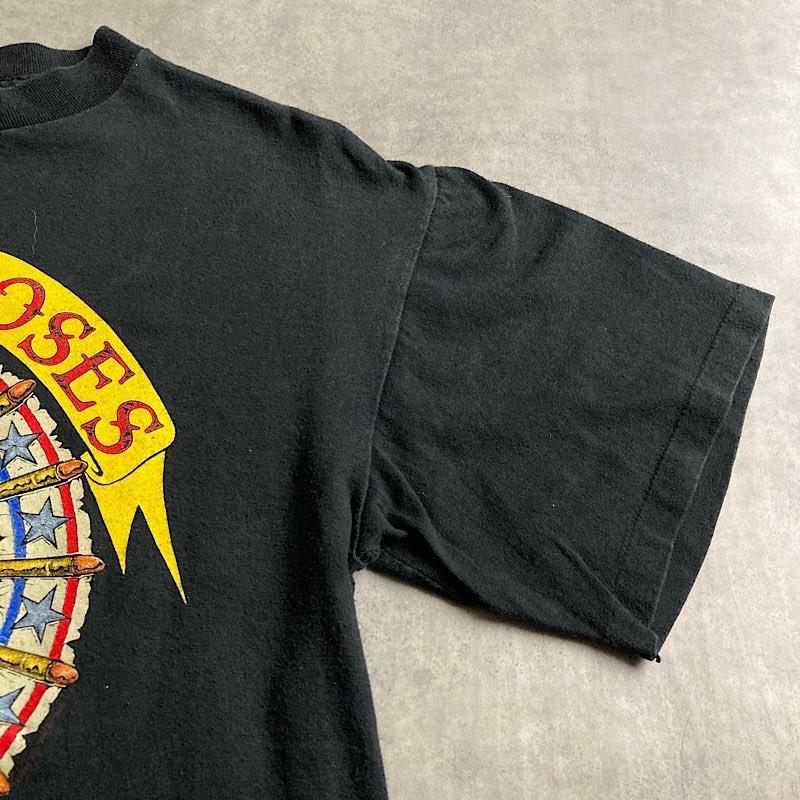 90's GUNS'N ROSES CIVIL WAR GETIN THE RING TOUR 91-92 T-ST BLACK/L