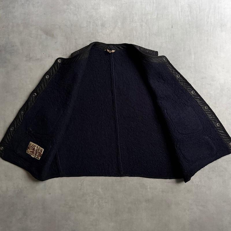 VINTAGE 50'S BROWN'S BEACH VEST /NAVY SIZE46 ヴィンテージ 50年代