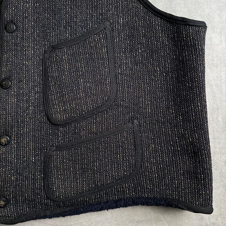 VINTAGE 50'S BROWN'S BEACH VEST /NAVY SIZE46 ヴィンテージ 50年代