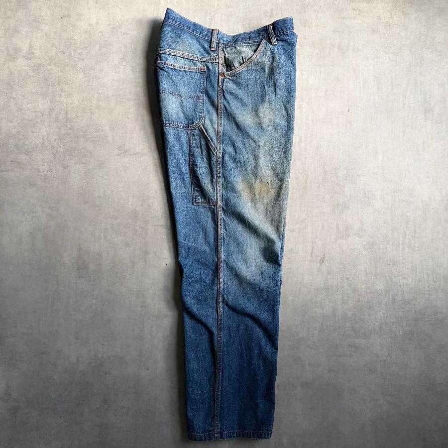 BIG SIZE!!70's WRANGLER Denim Painter Pants W44/L32 70年代