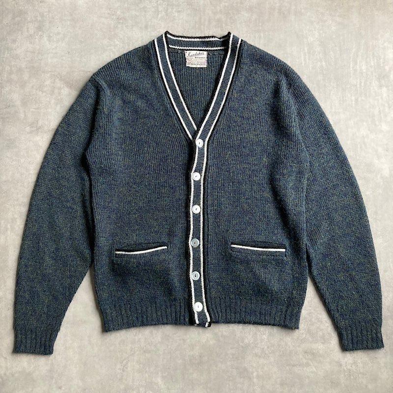 60's KANDAHAR Acrylic Cardigan Made in USA M 60年代 カンダハー