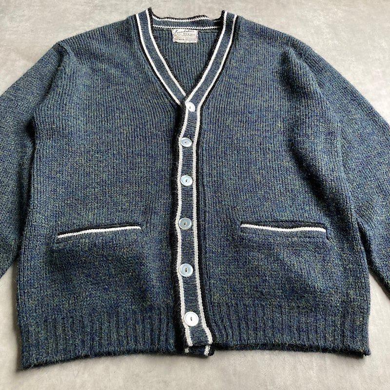 60's KANDAHAR Acrylic Cardigan Made in USA M 60年代 カンダハー