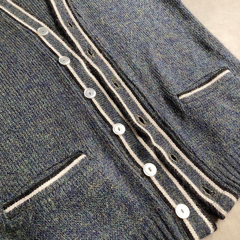 60's KANDAHAR Acrylic Cardigan Made in USA M 60年代 カンダハー