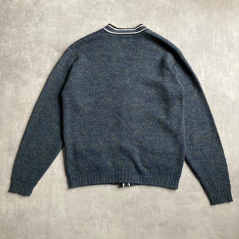 60's KANDAHAR Acrylic Cardigan Made in USA M 60年代 カンダハー