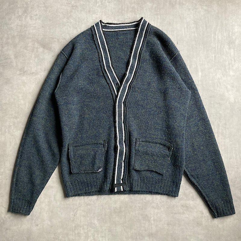 60's KANDAHAR Acrylic Cardigan Made in USA M 60年代 カンダハー