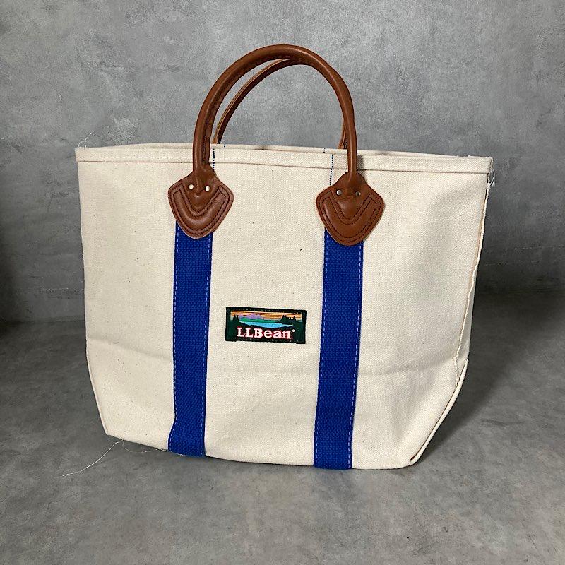llbean ビーントート　トートバッグ　レザーハンドル　80s〜 L.L.Bean（エルエルビーン） 80's L.L BEAN Leather Handle Boat and