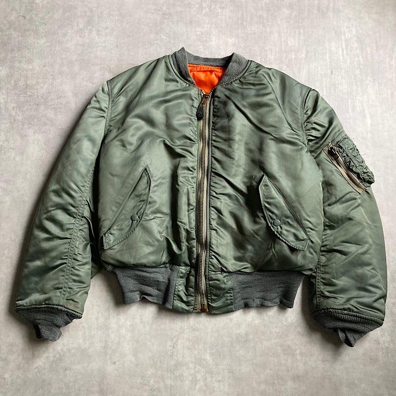 ジャケット・アウター 70s USAF ALPHA MIL-J-8279E MA-1 L 70's U.S.A.F MA-1 MIL-J-8279E ALPHA INDUSTRIES INC. M 70年代