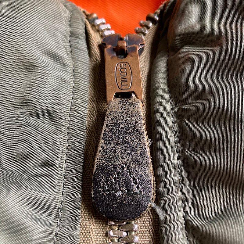 70's U.S.A.F MA-1 MIL-J-8279E ALPHA INDUSTRIES INC. M 70年代