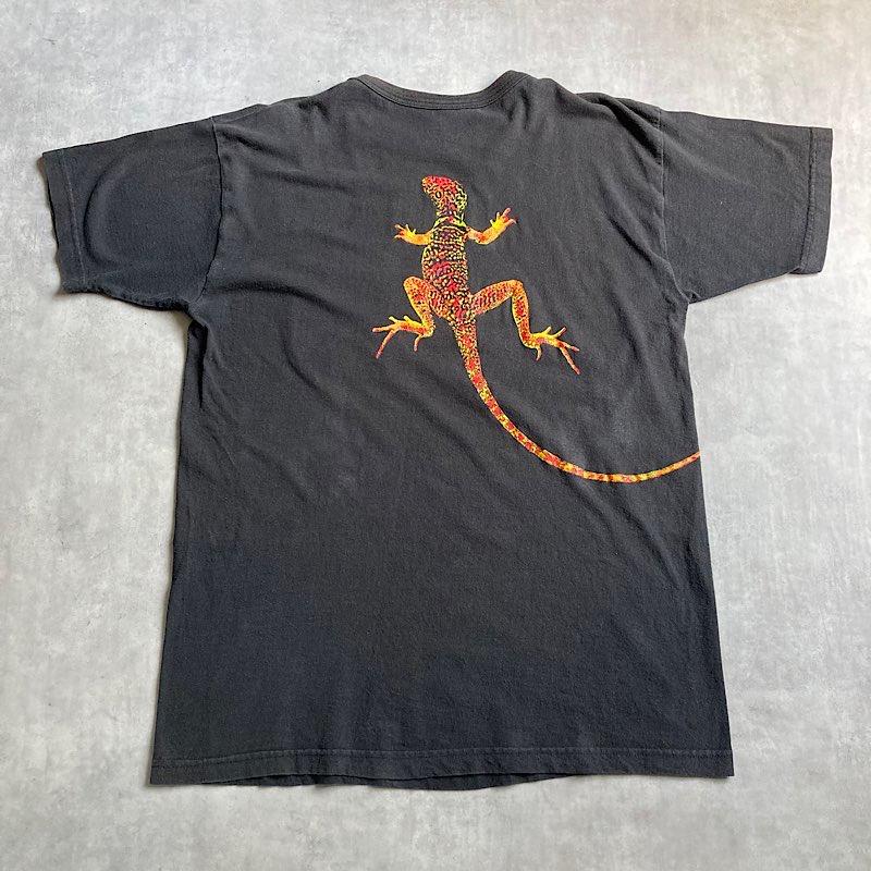 90's MARBOLO Lizard Pocket T-shirts 90年代 マルボロ リザード