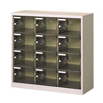 シューズラック シューズボックス 靴箱 下駄箱 下駄箱収納 オフィス 業務用 大容量 大型 スチール 薄型 鍵 12人 幅90 高さ90