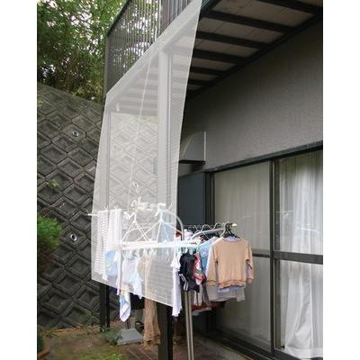 雨よけシート 洗濯物 カバー ベランダ ビニールカーテン 防水 厚手
