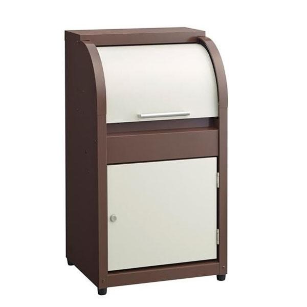 宅配ボックス 戸建 マンション アパート 賃貸 大型 大容量 郵便 ポスト 玄関 設置 置き型 スタンド 自立 鍵 茶色 Abt 7414 Navio 通販 Yahoo ショッピング