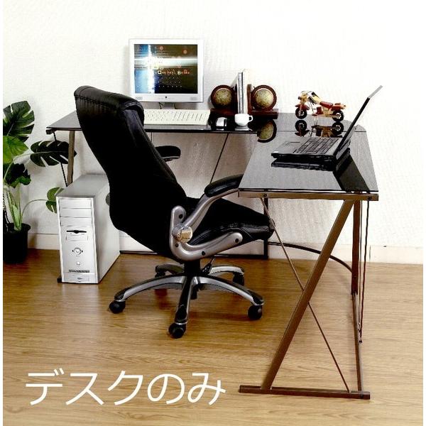 パソコンデスク 机 Pcデスク おしゃれ 安い 北欧 シンプル オフィスデスク L字 コーナー L型 ワイド ガラス ブラック 約 幅140 Rolshow Com Br