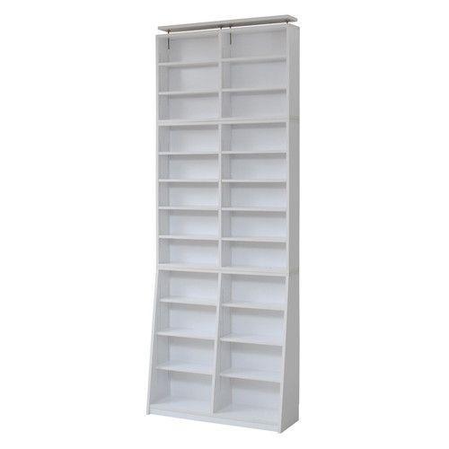 本棚 おしゃれ Dvd つっぱり マガジンラック ラック 単行本棚 収納棚 大容量 安い 幅90 整理棚 文庫本棚 棚 漫画本棚 白 約 薄型 最大87 Offクーポン 安い