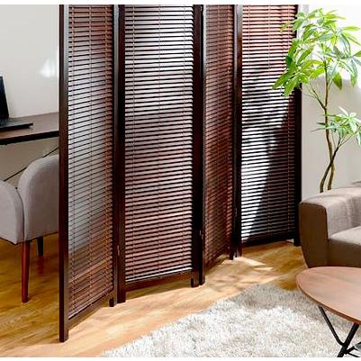 パーテーション おしゃれ 安い オフィス 間仕切り アジアン 4連 ブラウン 茶色 パーティション 屏風 ボード 衝立 Kag Navio 通販 Yahoo ショッピング