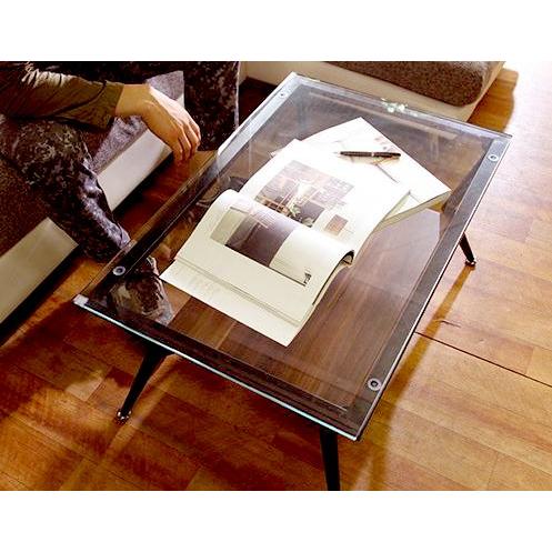 センターテーブル ローテーブル おしゃれ 北欧 木製テーブル 安い 一人暮らし リビングテーブル 応接 机 ブラウン 茶色