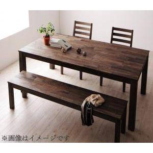 良好品 のダイニングテーブルセット 5人用 椅子 ダイニングテーブル ベンチ おしゃれ 北欧 おしゃれ 食卓 4点 机 チェア2 長椅子1 ウォールナット 板座 幅160 デザイナーズ スタイリッシュ 無垢 Kag Navio 買い誠実