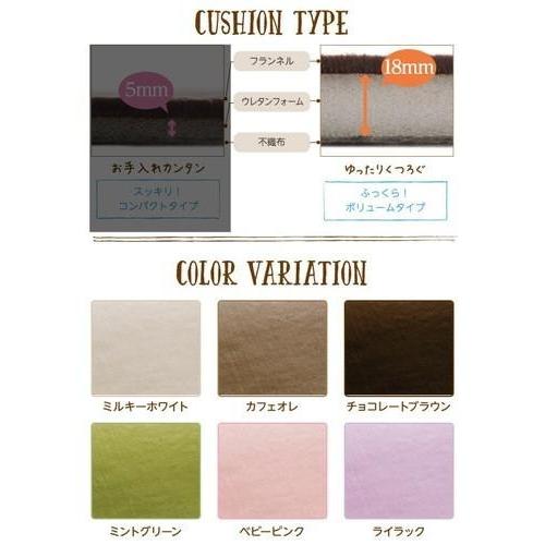 ラグ カーペット 撥水 拭ける こたつ敷き 絨毯 厚手 低反発 ウレタン 防音 マット 極厚 ふかふか 正方形 185×185 3畳 ( 厚さ18mm ) 床暖 北欧 モダン デザイン_5