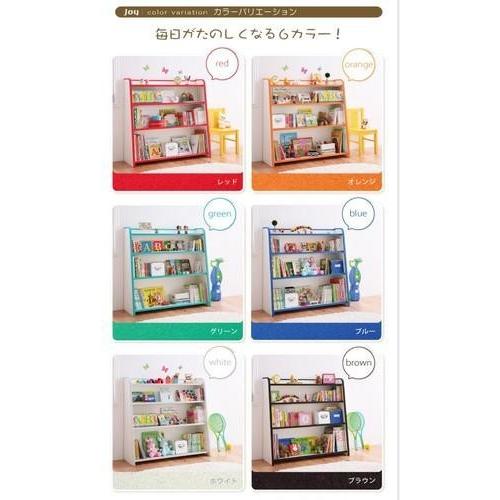 本棚 おしゃれ 北欧 収納 整理 棚 ラック 大容量 子供 単行本 文庫 漫画 cd dvd ( スリム ) 約 幅65 奥行30 高さ90 ロータイプ 低い 可愛い 姫 a4 教科書 3段の画像