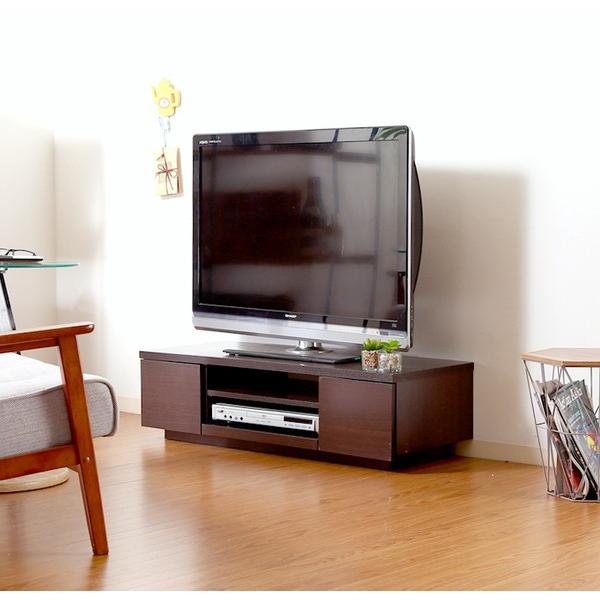 テレビ台 おしゃれ 安い 北欧 ローボード テレビボード Tv台 テレビラック Tvボード Tvラック 収納 多い ブラウン 幅100 奥行39 高さ28 Focus Sd