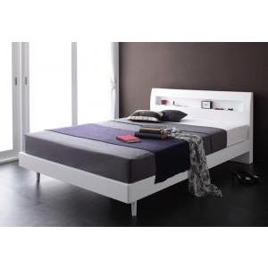 セミダブル ローベッド 棚 宮 スマホ コンセント 充電 すのこ フレーム おしゃれ 高級 アンティーク 姫系 かわいい 脚付き 国産カバーポケットCマットレス付