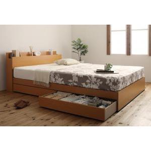 セミダブルベッド 一人暮らし マットレス付き チェスト ベッド下 収納 引き出し 大容量 宮 棚 携帯 コンセント スマホ 充電 北欧 おしゃれ アンティーク