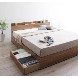 クイーンベッド 家族 ファミリー 親子 ワイド マットレス付き チェスト 収納 引き出し 大容量 宮 棚 携帯 コンセント スマホ 充電 北欧 おしゃれ アンティーク