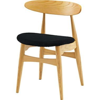 ダイニングチェア 椅子 おしゃれ 北欧 レトロ 軽量 安い モダン カフェ PC テレワーク 在宅 アンティーク 学習 チェア 玄関 ブラック 黒 約 幅52 奥行49 高さ74