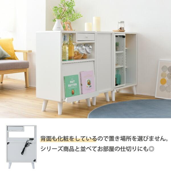 レンジ台 食器棚 レンジラック おしゃれ 北欧 安い キッチン 収納 棚 ラック 炊飯器置き場 引き出し 大容量 スリム 調味料 レンジボード コンセント_12