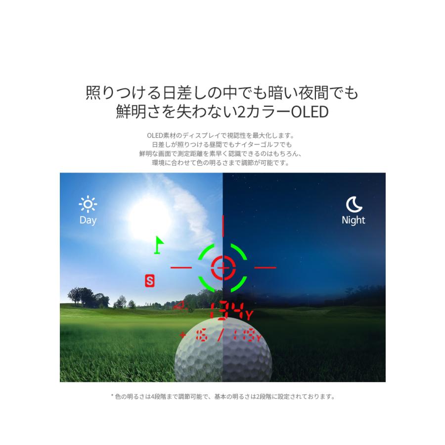 ☆11月5日限定 ポイント10倍+15%SALE☆ 【赤・緑表示】ゴルフ 距離計