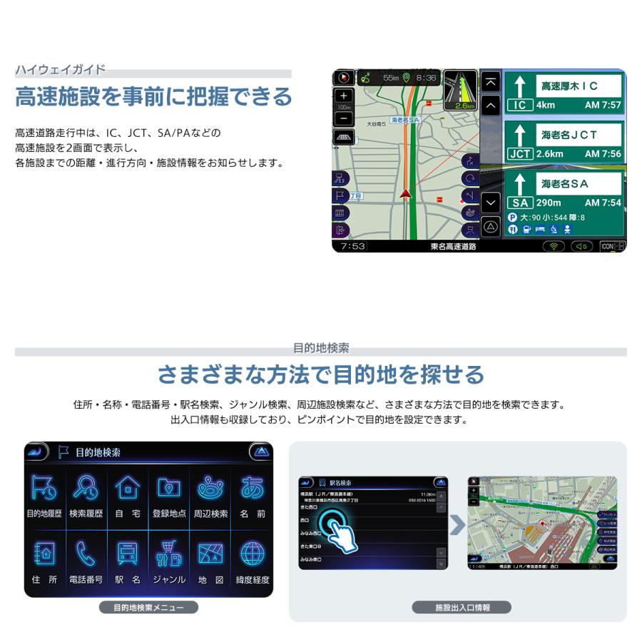 RoadQuest カーナビ フルセグ ポータブルナビ 10.1インチ 2025