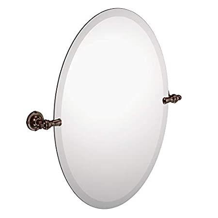 Moen DN0892ORB Gilcrest Mirror With Pivoting Decorative Hardware, Oil Rubbe