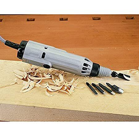 Automach HCT-30S Deluxe Power Carver & Rotary ToolAluminum Body Electric Wood  Carving Tool Set, for Woodworking