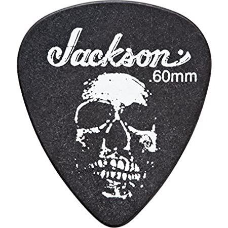 送料無料 12 Fender Jackson 451 Black Sick Skulls Picks .60mm マンドリン