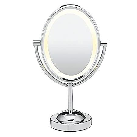 Conair Polished Chrome Touch Control Lighted Makeup Mirror